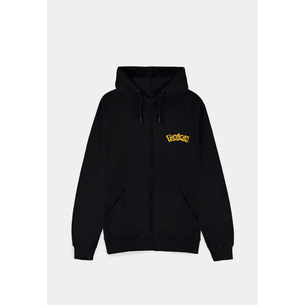 Pokémon - Pikachu Voltage Veste zip à capuche - Noir